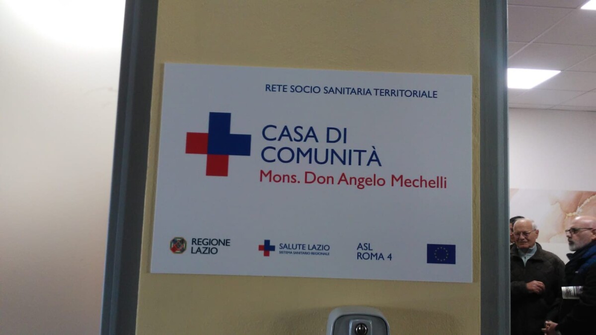 casa comunità asl roma 4