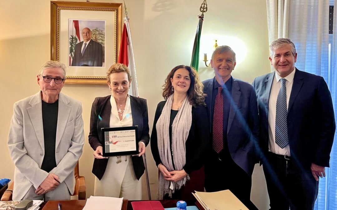 International Tour Film Festival: studenti della Casa Culturale di Sarba premiati all’Ambasciata del Libano a Roma