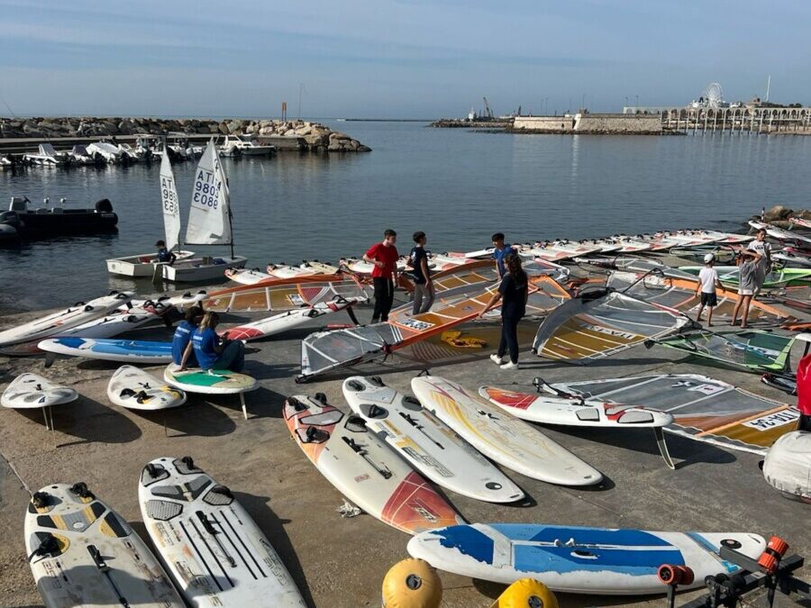 Bei piazzamenti degli atleti Lni Civitavecchia al zonale su Techno293 e Iqfoil