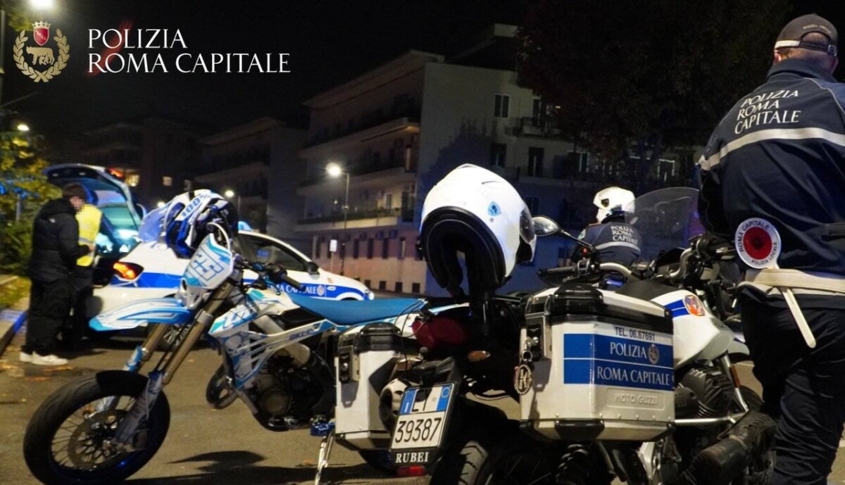 municipale roma capitale pattuglie notte motociclisti municipale roma capitale pattuglie notte motociclisti