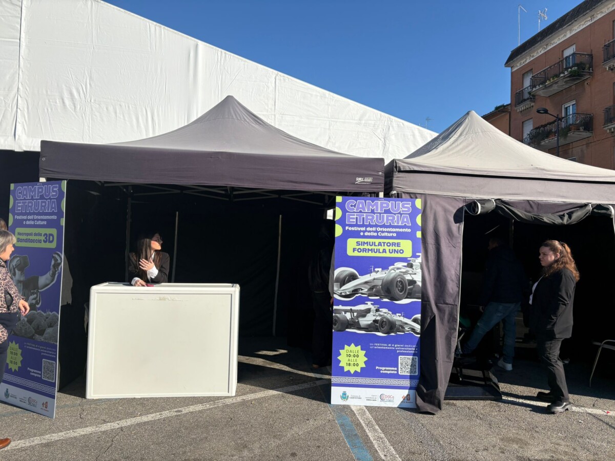 Al Campus Etruria 2025 di Cerveteri lo stand dell'Alberghiero di Ladispoli