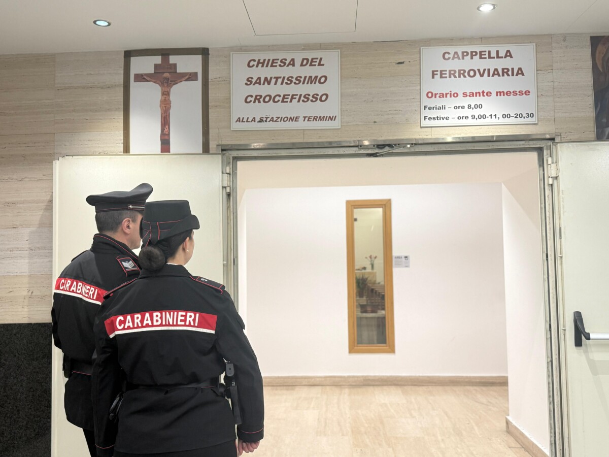 Cappella termini Carabinieri intervenuti (1)