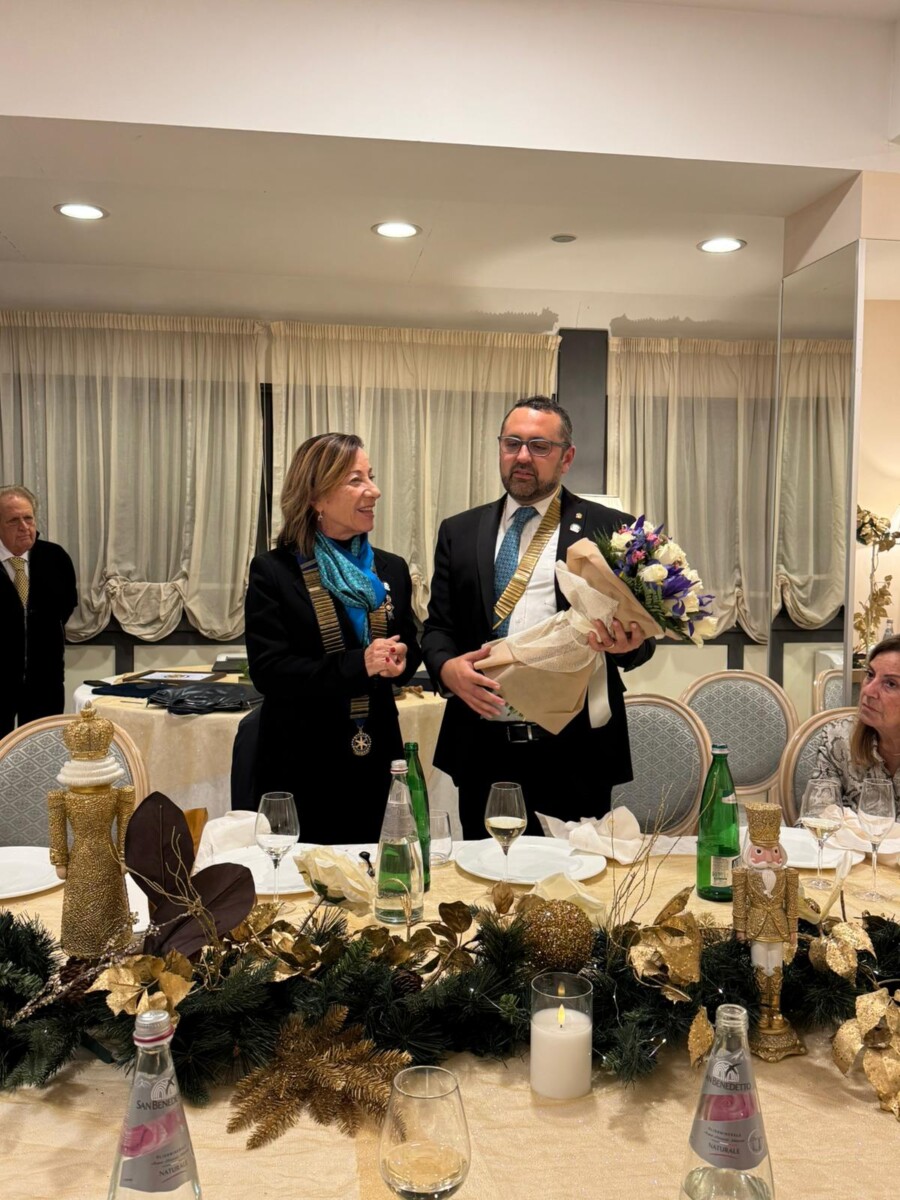 Il governatore Rotary Adriana Muscas in visita ufficiale al Club Civitavecchia