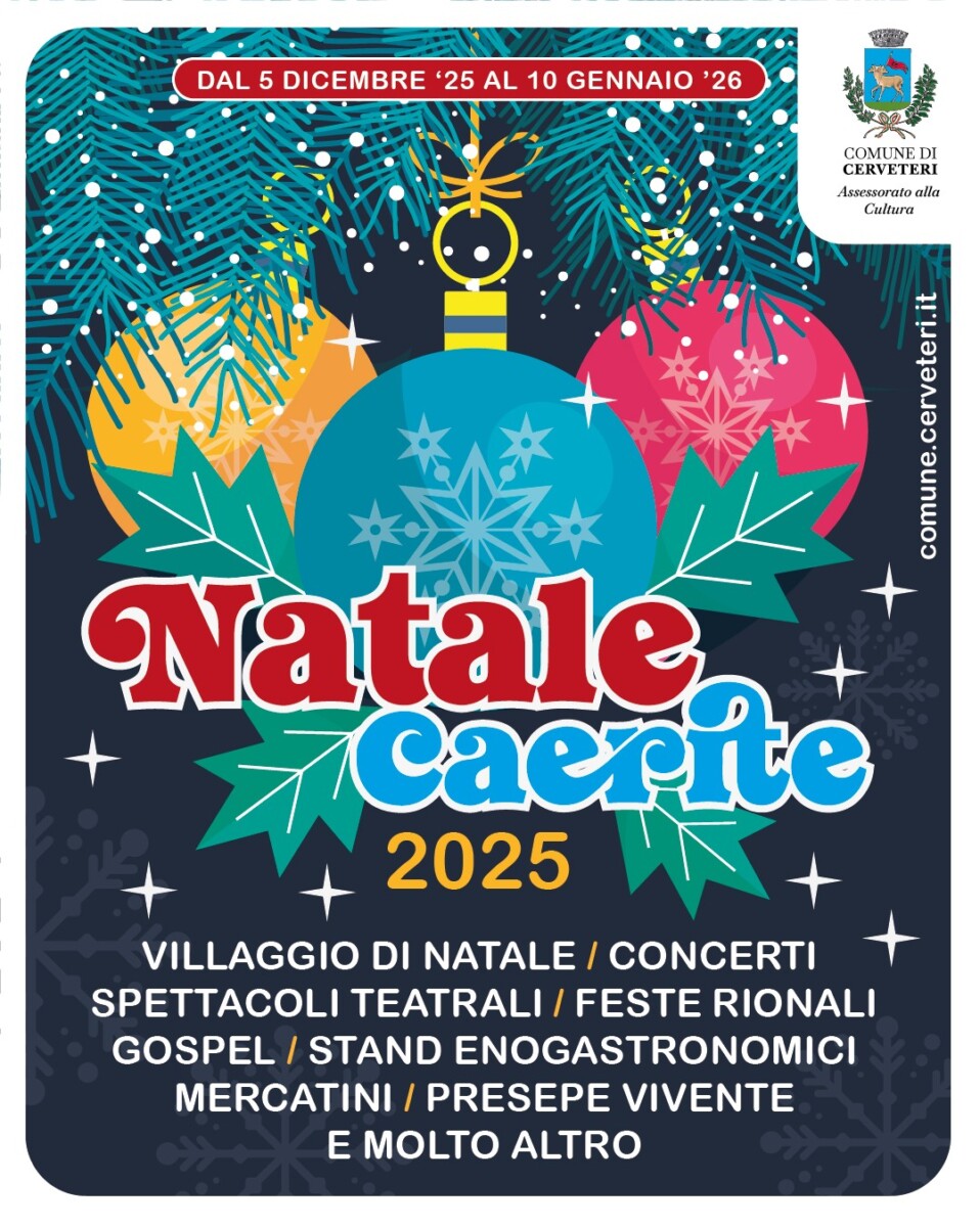 Locandina di Natale Caerite 2025