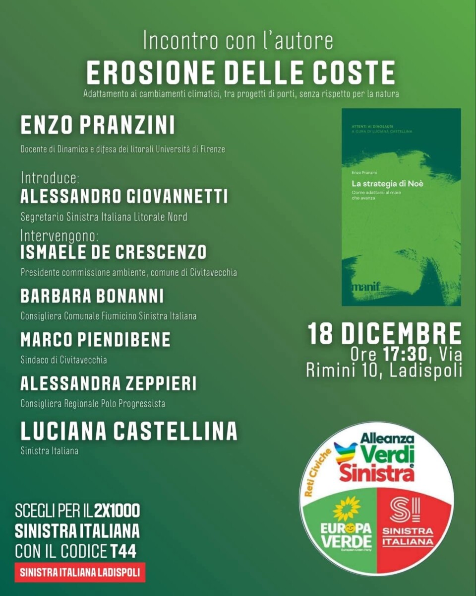 Porti, Erosione E Clima Pranzini Porta A Ladispoli La Rivoluzione “Morbida” Della Costa Porti, Erosione E Clima Pranzini Porta A Ladispoli La Rivoluzione “Morbida” Della Costa