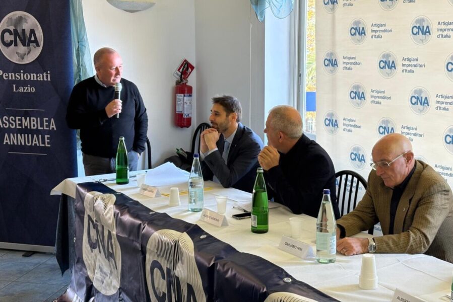 Zelli, Marra, Gismondi e Nisi. pensionati cna