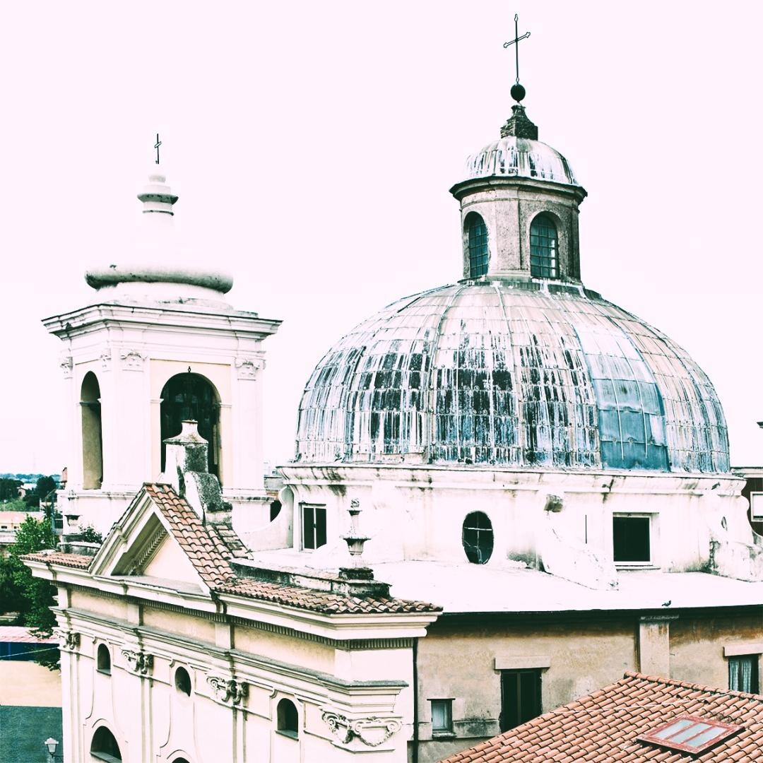 cupola chisa santa maria dell'orazione e morte civitavecchia