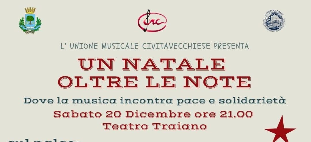Natale a Civitavecchia, domani concerto di beneficenza al Traiano