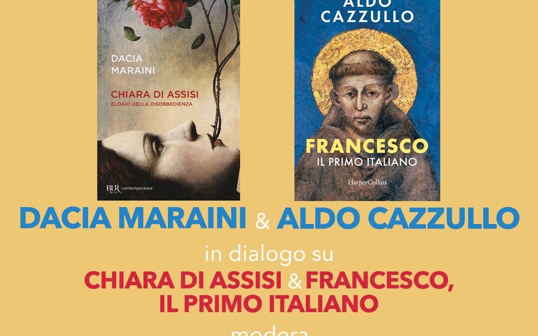 Da Scritti e Manoscritti a Ladispoli la Maraini e Cazzullo parlano di Chiara d’Assisi