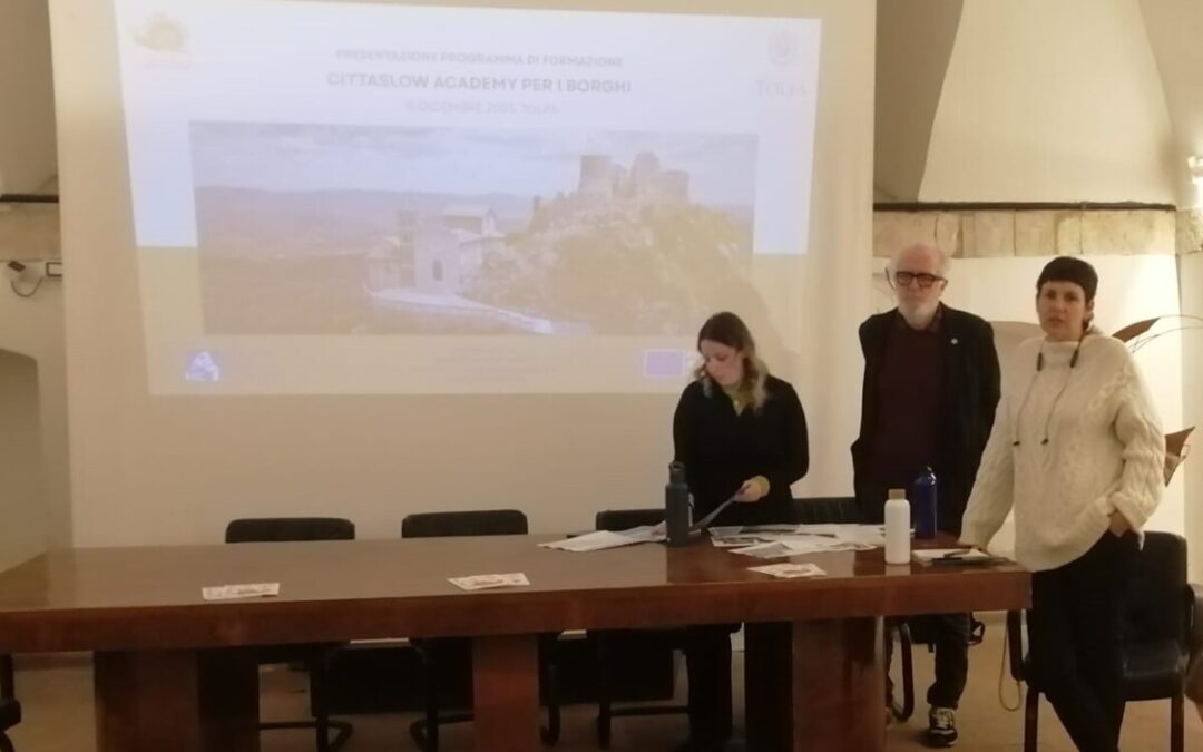 Con “Cittaslow Academy” un corso per imparare a migliorare l’offerta turistica di Tolfa