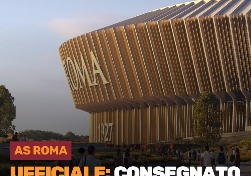Stadio della Roma, da Trigoria consegnano il progetto al Campidoglio