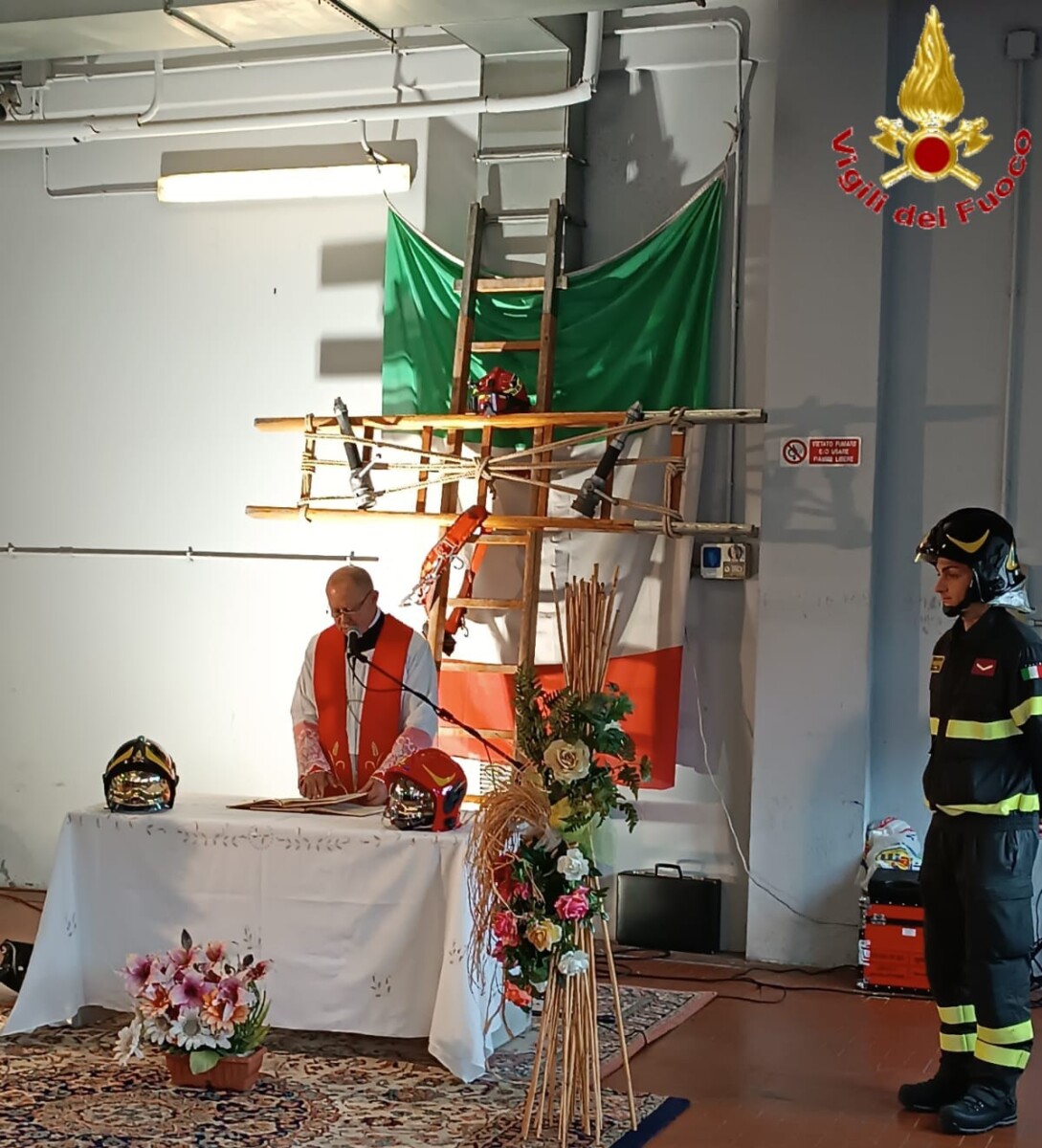 vvf vigili fuoco pompieri santa barbara don cono
