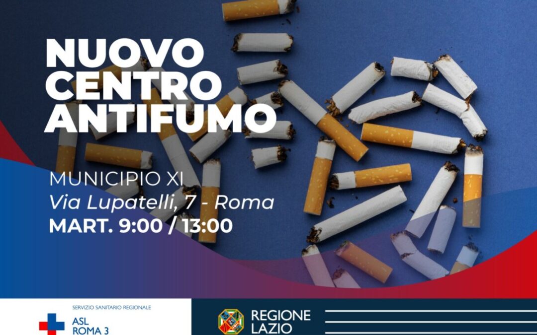 Secondo centro antifumo aperto a Ostia dalla Asl Roma 3