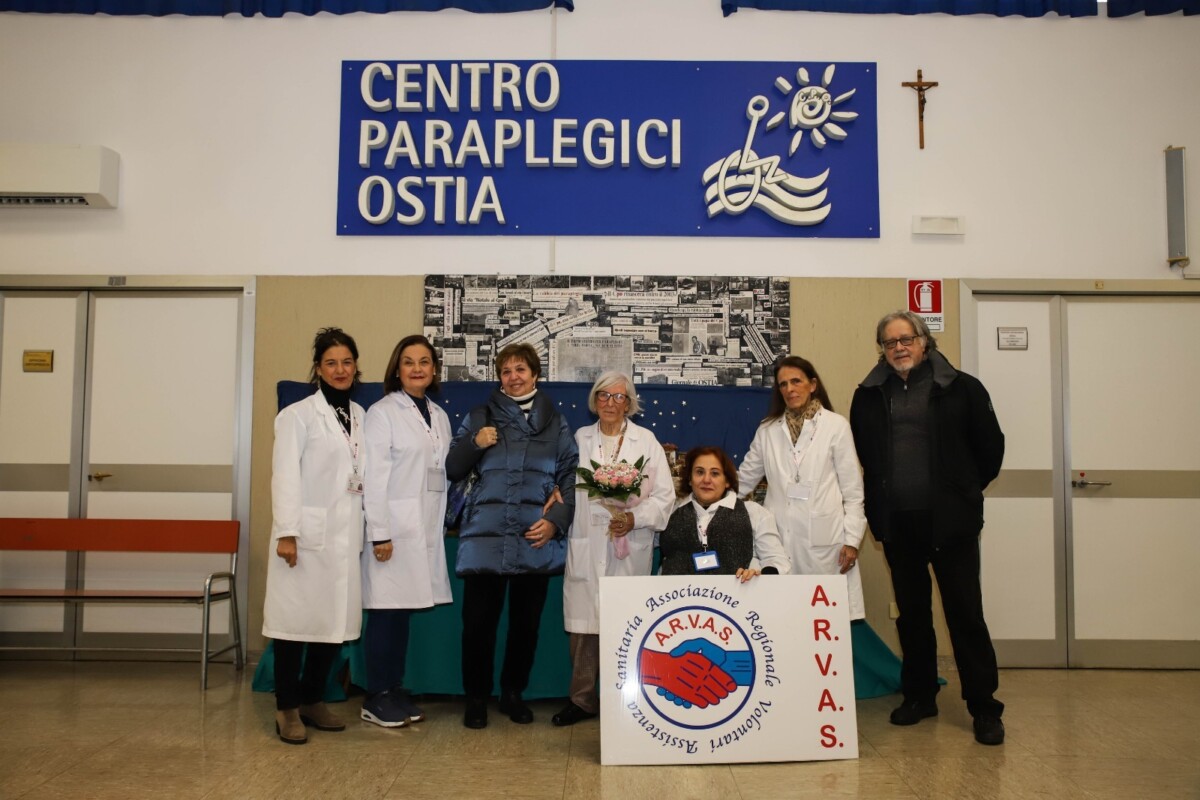 Centro Paraplegici di Ostia, stanza 20 intitolata al volontario Arvas Luigi Braccalenti Centro Paraplegici di Ostia, stanza 20 intitolata al volontario Arvas Luigi Braccalenti