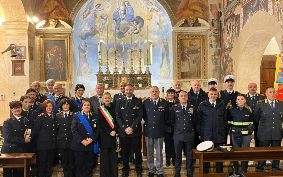 San Sebastiano, Cerveteri celebra la Polizia Locale con un pensiero speciale all’Ispettore Fabio Morolli