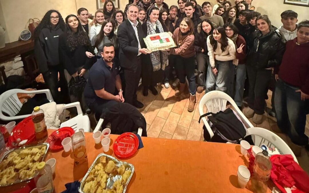 Scambio culturale tra il liceo Rogazionista di Lezha, in Albania, e lo scientifico di Civitavecchia Galilei