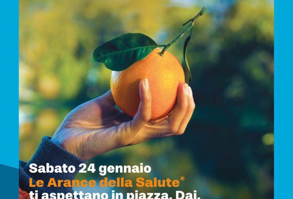 In Piazza Aldo Moro a Cerveteri tornano le Arance della Salute di Airc: uniti per rendere il cancro sempre più curabile