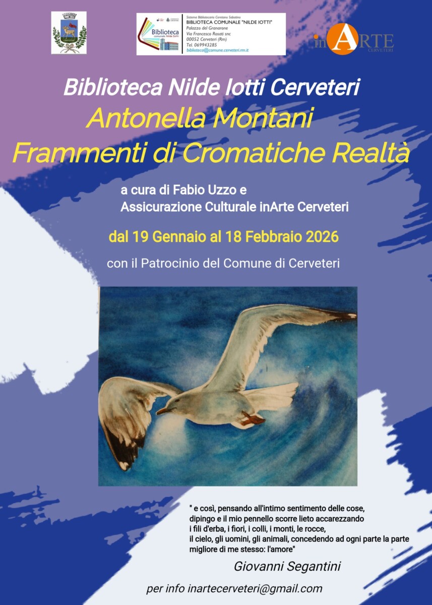 biblioteca iotti mostra cerveteri