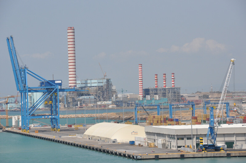 civitavecchia centrali zona industriale porto commerciale