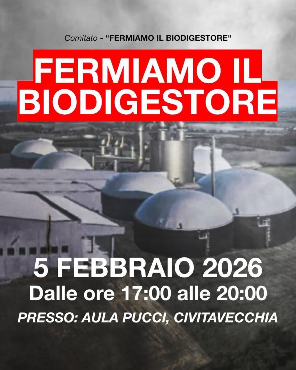 comitato biodigestore civitavecchia