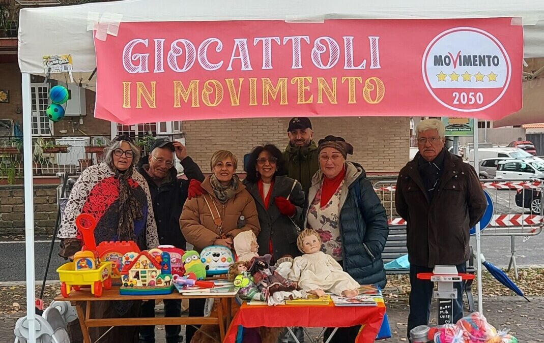 “Giocattoli In Movimento”: solidarietà, sostenibilità e comunità nel cuore di Cerveteri