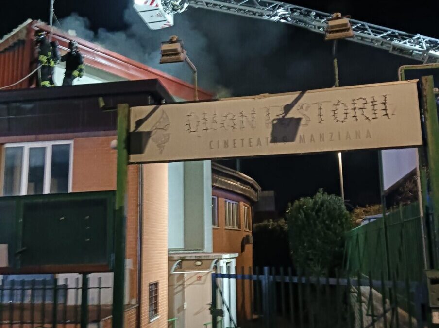 Capodanno di fuoco per l’UniAgraria di Manziana: fiamme sul tetto