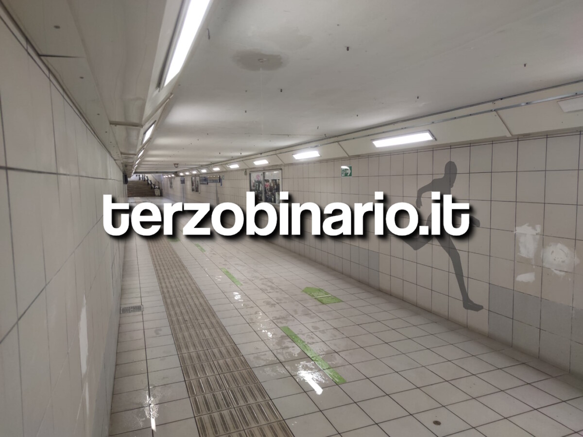 sottopasso sottopassaggio civitavecchia allagato 1