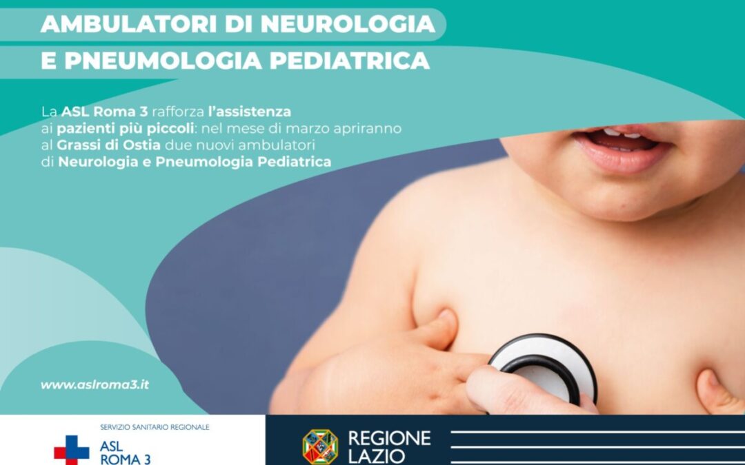 Aprono a marzo due nuovi ambulatori pediatrici al Grassi di Ostia