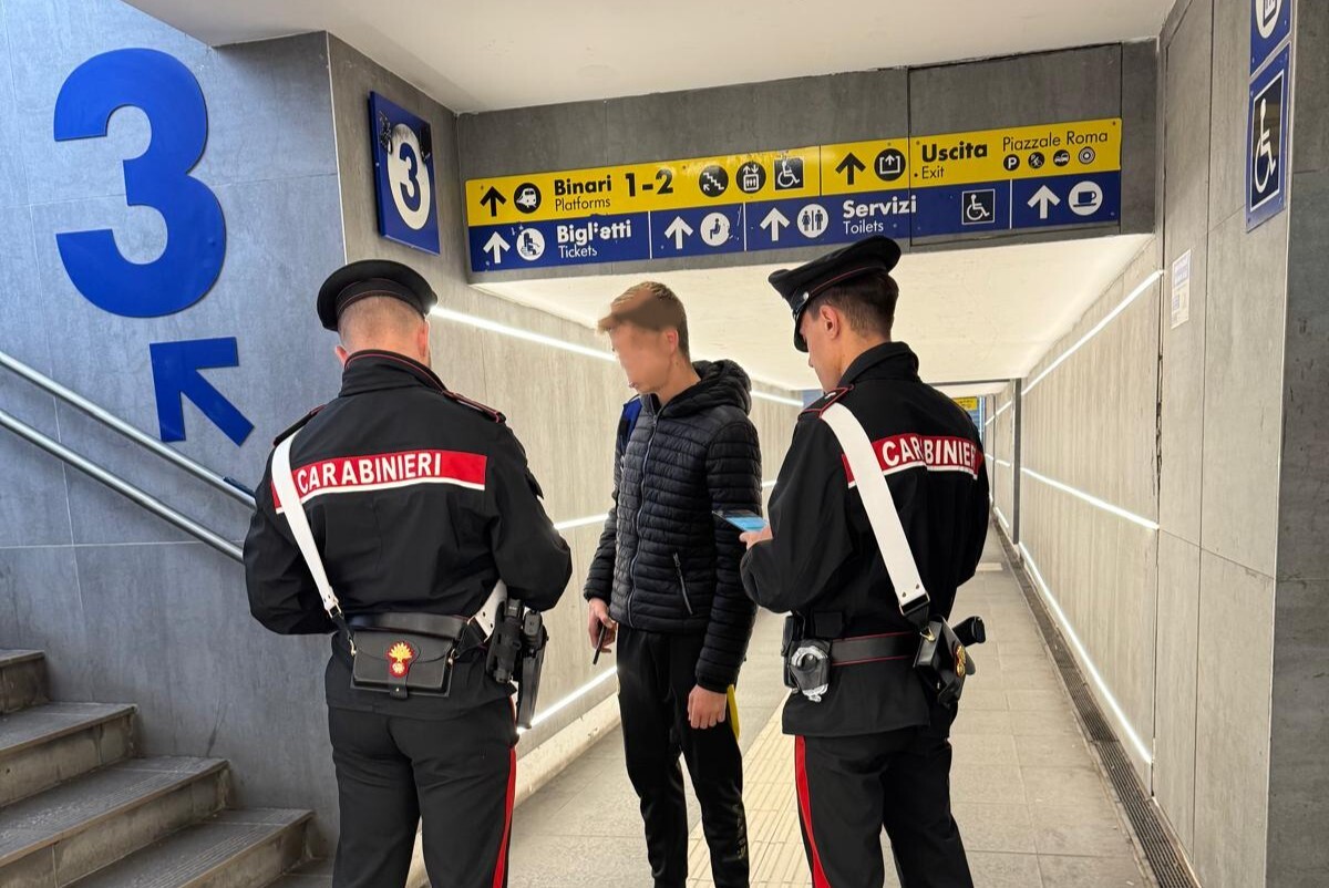 carabinieri sottopasso Ladispoli (1)