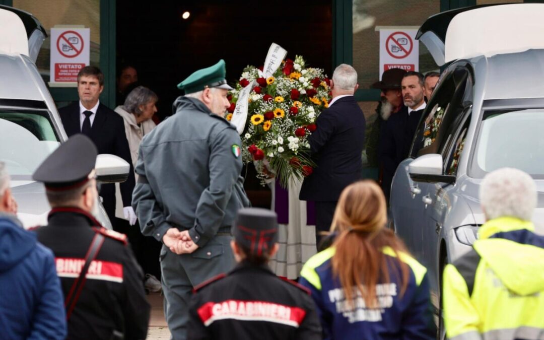 Anguillara, celebrati i funerali di Federica Torzullo