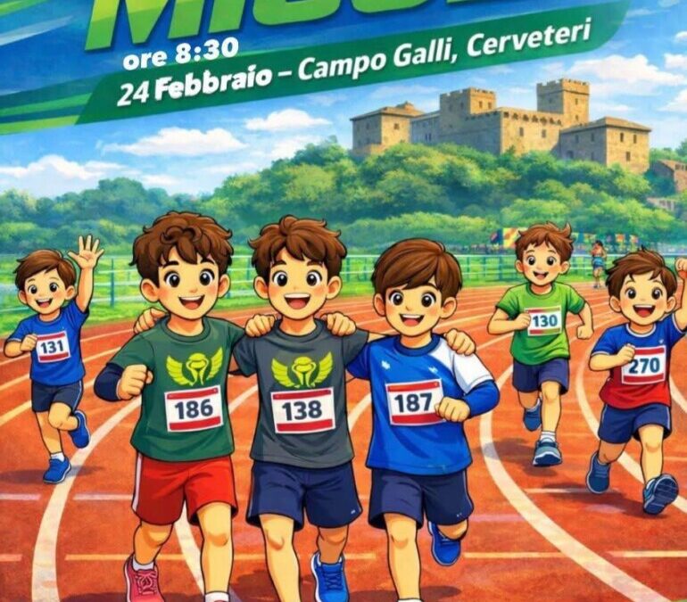 A Cerveteri i “Mille di Miguel”, Parroccini: “Un inno ad una vita sana e salutare, parteciperanno più di 600 ragazzi”