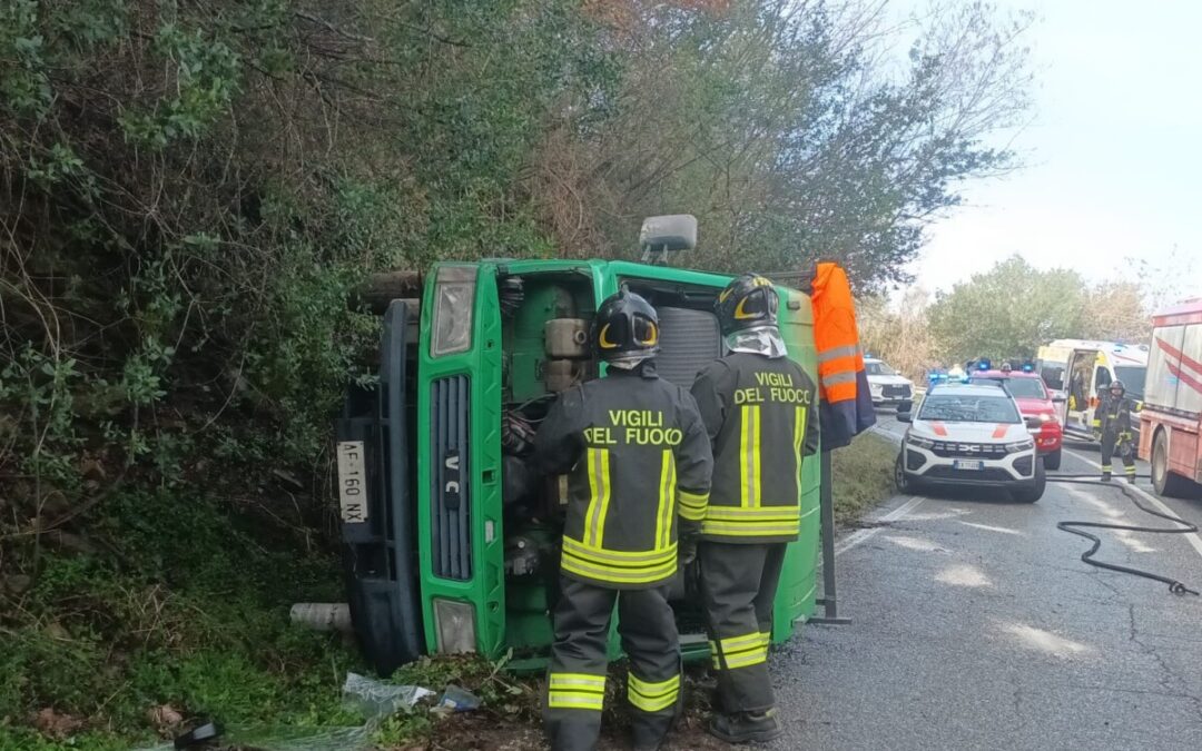 Incidente sulla Braccianese, un ferito elisoccorso da Tramontana