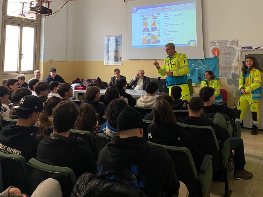 “Viva Sofia”: per 200 studenti di Civitavecchia il corso di primo soccorso della Misericordia