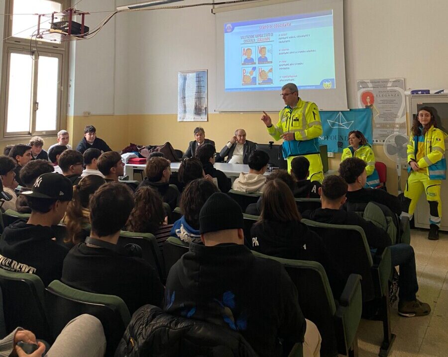 primo soccorso studenti civitavecchia misericordia