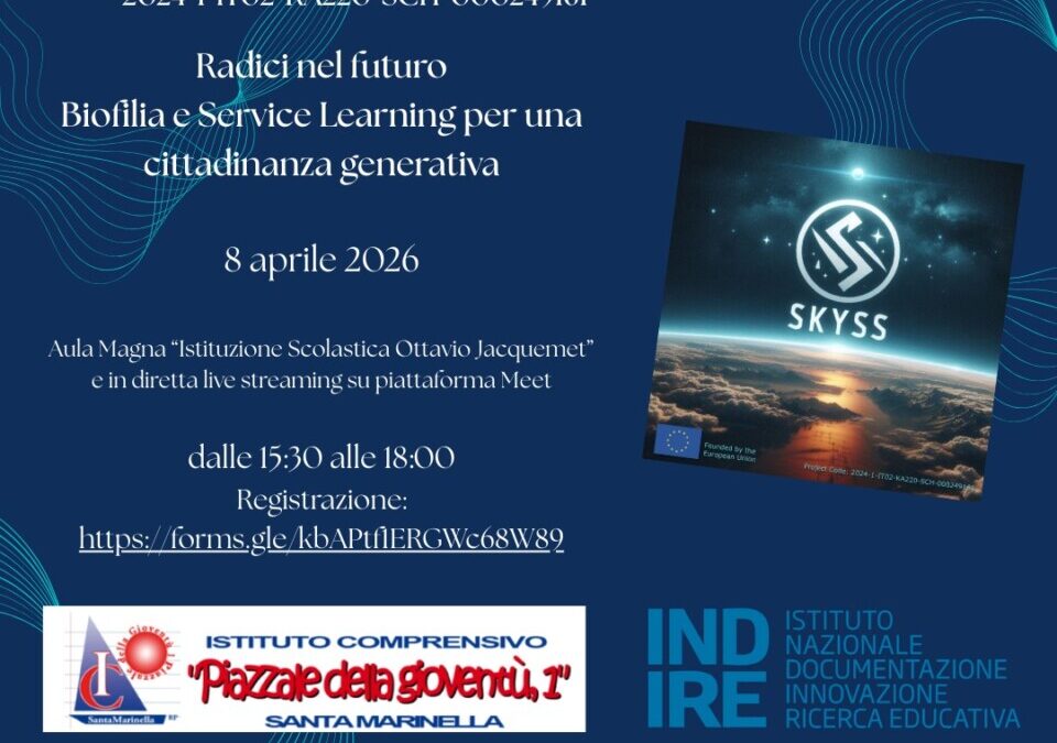 A Verrès la scuola mette radici nel futuro: la seconda Conferenza Italiana SKYSS coordinata da Santa Marinella