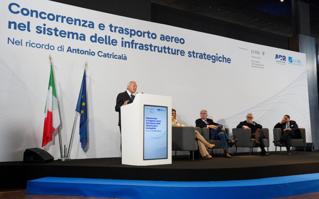 Enac e Adr hanno ricordato Antonio Catricalà all’aeroporto di Roma Fiumicino