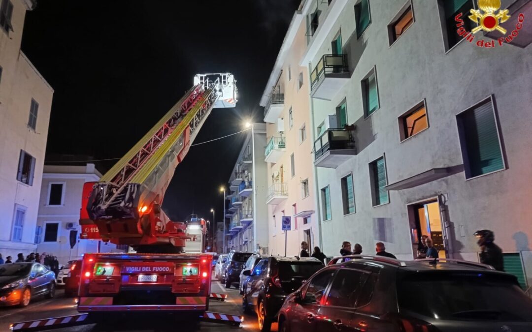 Nuovo incendio in via Bramante a Civitavecchia, cause al vaglio degli inquirenti