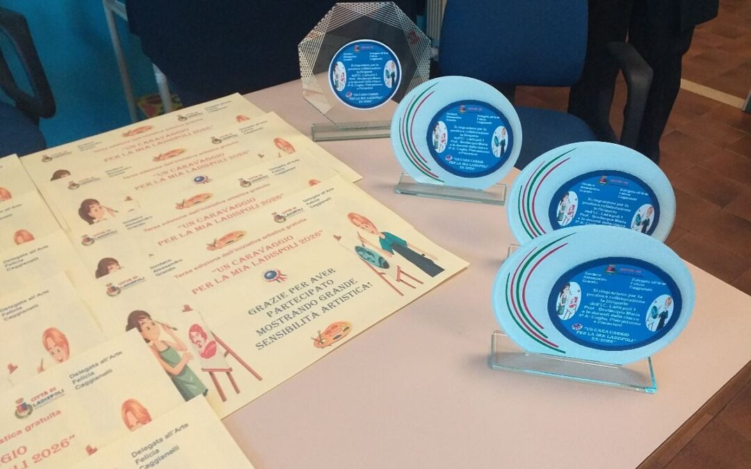 Premiati gli alunni che hanno partecipato all’evento “Un Caravaggio per la mia Ladispoli”