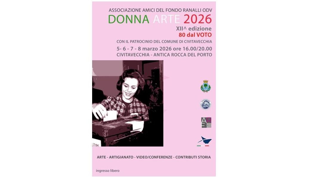 L’8 marzo degli Amici del Fondo Ranalli:  DONNA ARTE 1946-2026, 80 anni dal voto