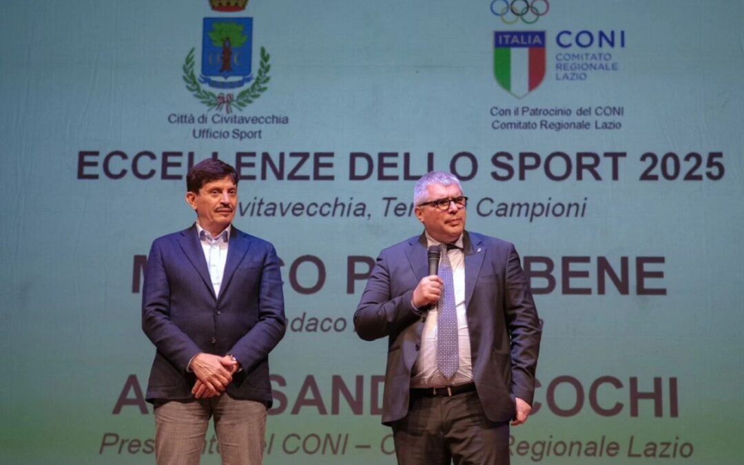 “Eccellenze dello Sport 2025”: al teatro Traiano premiate società e atleti di Civitavecchia