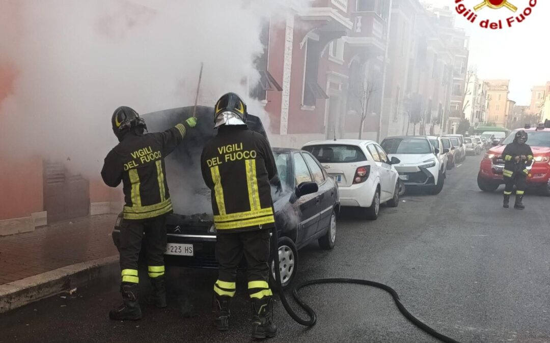 Incendi d’auto a Civitavecchia e Santa Marinella