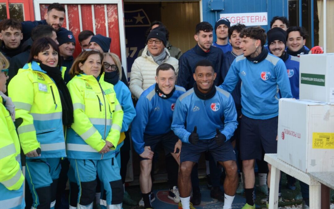 Il Santa Marinella va in casa dell’Urbetevere e segna un gol di solidarietà con la Misericordia