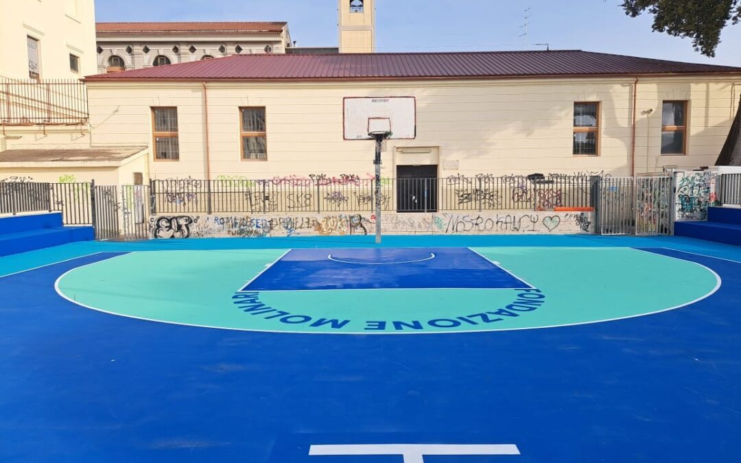 Riapre il campo di basket del Pincio
