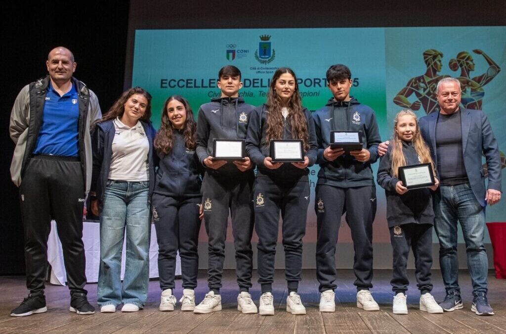 Atleti della Lni Civitavecchia premiati al Traiano