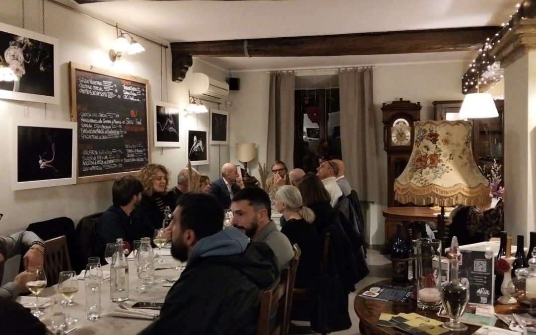 Enogastronomia, a Bracciano menù originale e locale per la cena conviviale Slow Food