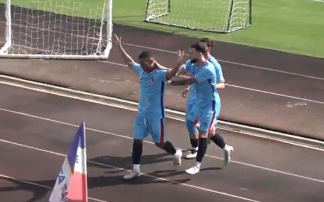 Il Santa Marinella spiana il Campagnano: 4-1 con eurogol di Tabarini