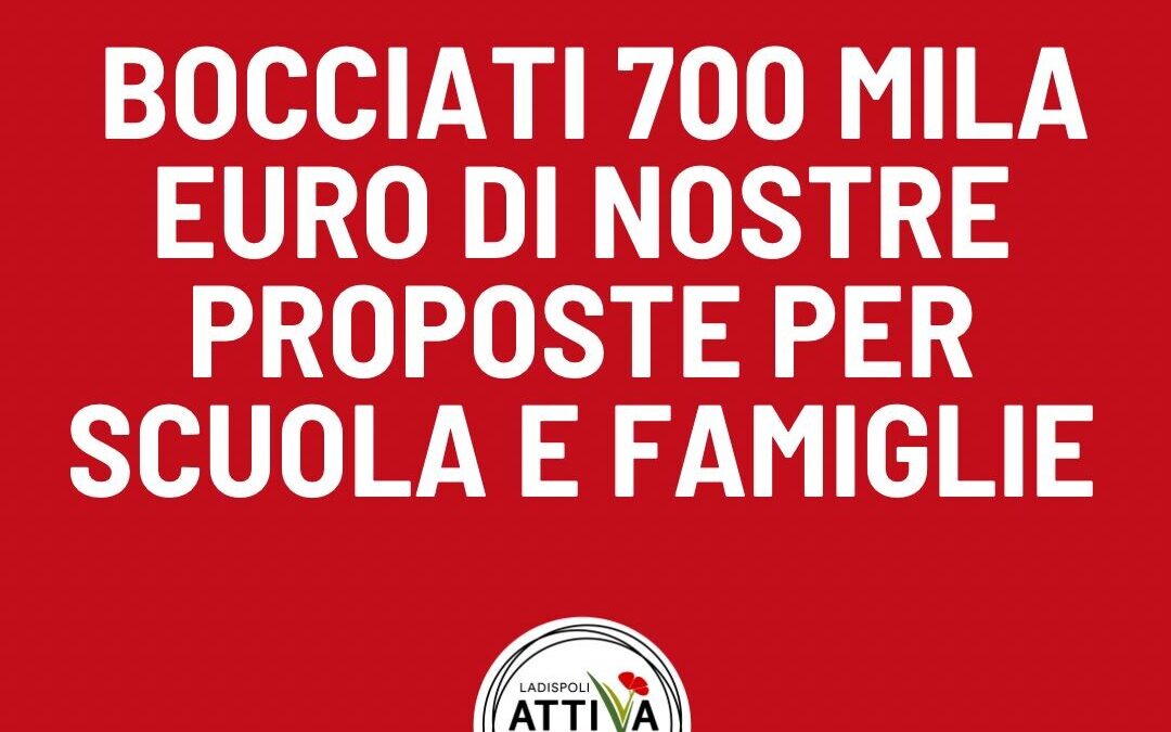 Ladispoli Attiva: “Palazzo Falcone ha i soldi ma spende il minimo per il sociale”