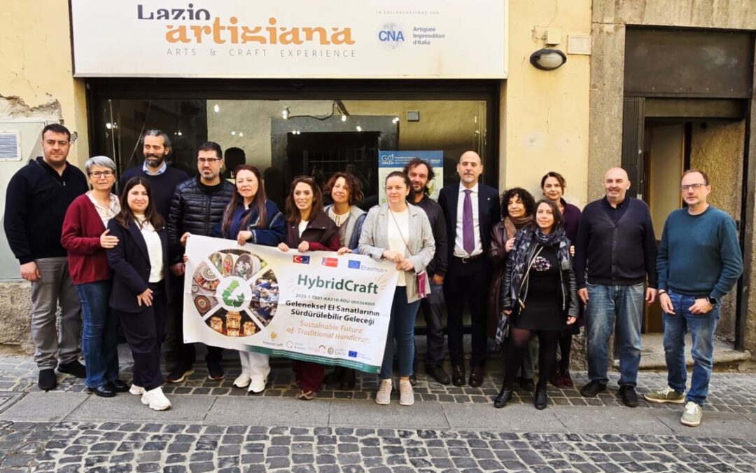Cna, docenti spagnoli e turchi in visita all’hub di Lazio Artigiana per conoscere Go Green