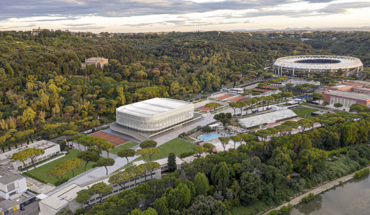 centrale tennis foro italico riqualificazione 1