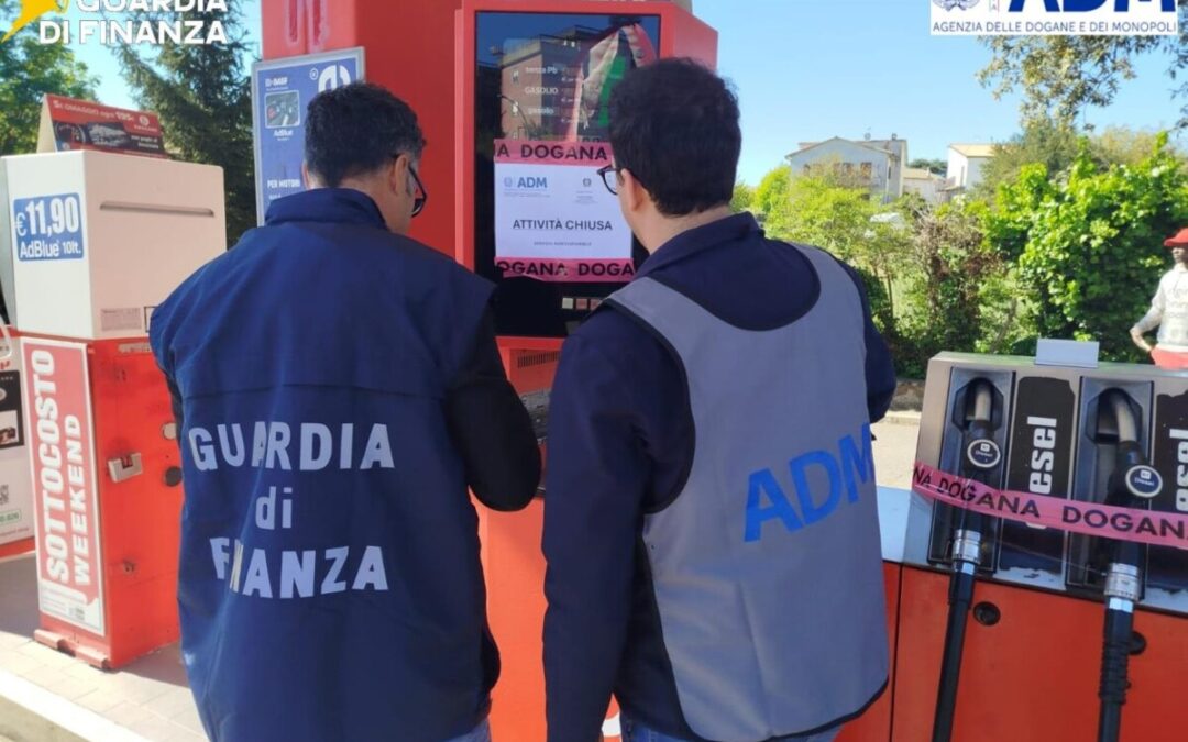 Finanza e Dogane chiudono un altro distributore, stavolta a Montefiascone